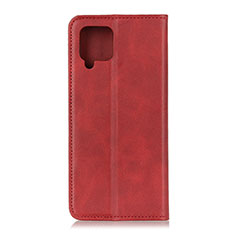 Coque Portefeuille Livre Cuir Etui Clapet A02D pour Samsung Galaxy A42 5G Rouge