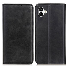 Coque Portefeuille Livre Cuir Etui Clapet A02D pour Samsung Galaxy M04 Noir