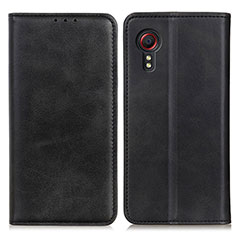 Coque Portefeuille Livre Cuir Etui Clapet A02D pour Samsung Galaxy XCover 5 SM-G525F Noir