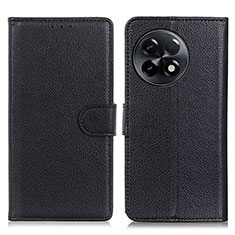 Coque Portefeuille Livre Cuir Etui Clapet A03D pour OnePlus Ace 2 5G Noir