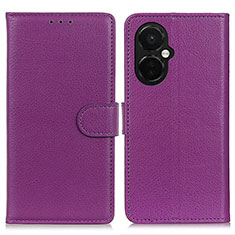 Coque Portefeuille Livre Cuir Etui Clapet A03D pour OnePlus Nord N30 5G Violet