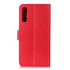 Coque Portefeuille Livre Cuir Etui Clapet A03D pour Samsung Galaxy M02 Rouge