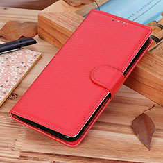 Coque Portefeuille Livre Cuir Etui Clapet A04D pour Xiaomi Mi 13T 5G Rouge