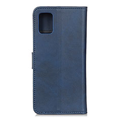 Coque Portefeuille Livre Cuir Etui Clapet A05D pour Motorola Moto G100 5G Bleu