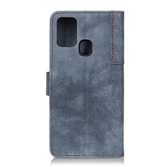 Coque Portefeuille Livre Cuir Etui Clapet A05D pour Motorola Moto G41 Bleu