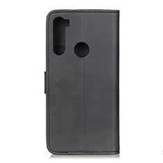 Coque Portefeuille Livre Cuir Etui Clapet A05D pour Motorola Moto One Fusion Plus Noir
