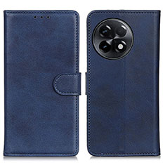Coque Portefeuille Livre Cuir Etui Clapet A05D pour OnePlus Ace 2 5G Bleu