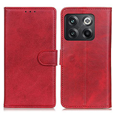 Coque Portefeuille Livre Cuir Etui Clapet A05D pour OnePlus Ace Pro 5G Rouge