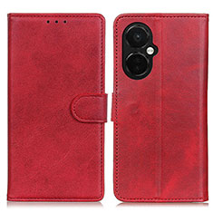 Coque Portefeuille Livre Cuir Etui Clapet A05D pour OnePlus Nord N30 5G Rouge