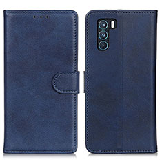 Coque Portefeuille Livre Cuir Etui Clapet A05D pour Oppo K9 Pro 5G Bleu