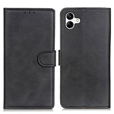 Coque Portefeuille Livre Cuir Etui Clapet A05D pour Samsung Galaxy A04E Noir