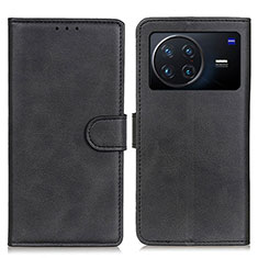 Coque Portefeuille Livre Cuir Etui Clapet A05D pour Vivo X Note Noir