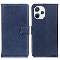 Coque Portefeuille Livre Cuir Etui Clapet A05D pour Xiaomi Redmi 12 4G Bleu