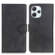 Coque Portefeuille Livre Cuir Etui Clapet A05D pour Xiaomi Redmi 12 4G Noir