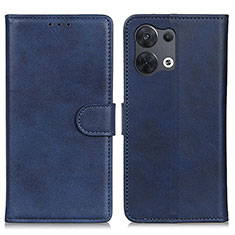Coque Portefeuille Livre Cuir Etui Clapet A05D pour Xiaomi Redmi Note 13 5G Bleu