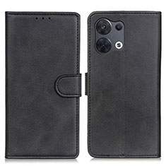 Coque Portefeuille Livre Cuir Etui Clapet A05D pour Xiaomi Redmi Note 13 5G Noir