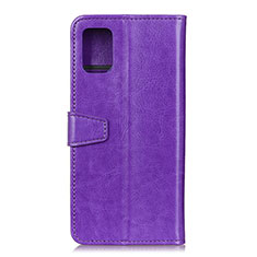 Coque Portefeuille Livre Cuir Etui Clapet A06D pour Motorola Moto Edge S 5G Violet