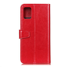 Coque Portefeuille Livre Cuir Etui Clapet A06D pour Motorola Moto G100 5G Rouge