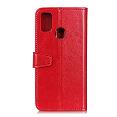 Coque Portefeuille Livre Cuir Etui Clapet A06D pour Motorola Moto G31 Rouge