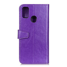 Coque Portefeuille Livre Cuir Etui Clapet A06D pour Motorola Moto G31 Violet