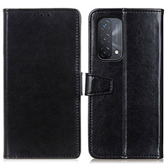 Coque Portefeuille Livre Cuir Etui Clapet A06D pour OnePlus Nord N200 5G Noir