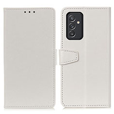 Coque Portefeuille Livre Cuir Etui Clapet A06D pour Samsung Galaxy A05s Blanc