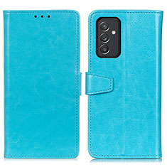 Coque Portefeuille Livre Cuir Etui Clapet A06D pour Samsung Galaxy A05s Bleu Ciel