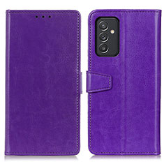 Coque Portefeuille Livre Cuir Etui Clapet A06D pour Samsung Galaxy A05s Violet