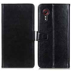 Coque Portefeuille Livre Cuir Etui Clapet A06D pour Samsung Galaxy XCover 5 SM-G525F Noir