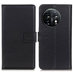 Coque Portefeuille Livre Cuir Etui Clapet A08D pour OnePlus 11 5G Noir