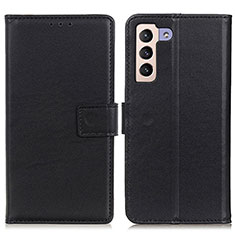 Coque Portefeuille Livre Cuir Etui Clapet A08D pour Samsung Galaxy S21 FE 5G Noir