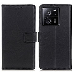 Coque Portefeuille Livre Cuir Etui Clapet A08D pour Xiaomi Mi 13T 5G Noir