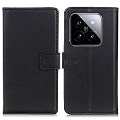 Coque Portefeuille Livre Cuir Etui Clapet A08D pour Xiaomi Mi 14 5G Noir