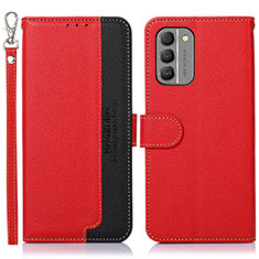 Coque Portefeuille Livre Cuir Etui Clapet A09D pour Nokia G400 5G Rouge