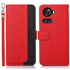 Coque Portefeuille Livre Cuir Etui Clapet A09D pour OnePlus Ace 5G Rouge