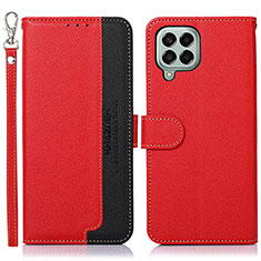 Coque Portefeuille Livre Cuir Etui Clapet A09D pour Samsung Galaxy M33 5G Rouge