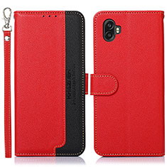 Coque Portefeuille Livre Cuir Etui Clapet A09D pour Samsung Galaxy Xcover Pro 2 5G Rouge
