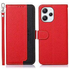 Coque Portefeuille Livre Cuir Etui Clapet A09D pour Xiaomi Redmi 12 4G Rouge