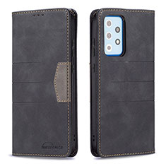 Coque Portefeuille Livre Cuir Etui Clapet B01F pour Samsung Galaxy A52 5G Noir