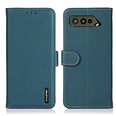 Coque Portefeuille Livre Cuir Etui Clapet B01H pour Asus ROG Phone 5 Ultimate Vert