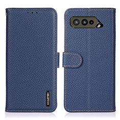 Coque Portefeuille Livre Cuir Etui Clapet B01H pour Asus ROG Phone 5s Bleu