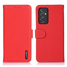 Coque Portefeuille Livre Cuir Etui Clapet B01H pour Samsung Galaxy A05s Rouge