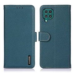 Coque Portefeuille Livre Cuir Etui Clapet B01H pour Samsung Galaxy M62 4G Vert