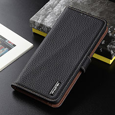 Coque Portefeuille Livre Cuir Etui Clapet B01H pour Xiaomi Redmi 9A Noir