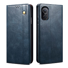 Coque Portefeuille Livre Cuir Etui Clapet B01S pour Huawei Honor 50 SE 5G Bleu