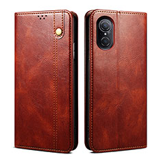 Coque Portefeuille Livre Cuir Etui Clapet B01S pour Huawei Honor 50 SE 5G Marron