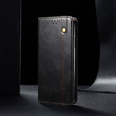Coque Portefeuille Livre Cuir Etui Clapet B01S pour Samsung Galaxy A52s 5G Noir