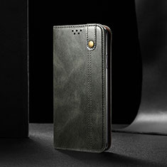 Coque Portefeuille Livre Cuir Etui Clapet B01S pour Samsung Galaxy M12 Vert