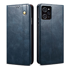 Coque Portefeuille Livre Cuir Etui Clapet B01S pour Xiaomi Poco X5 Pro 5G Bleu