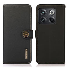 Coque Portefeuille Livre Cuir Etui Clapet B02H pour OnePlus Ace Pro 5G Noir